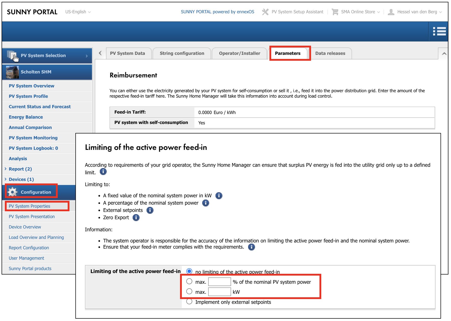 settings-sunny-portal-grid-management-zero-export